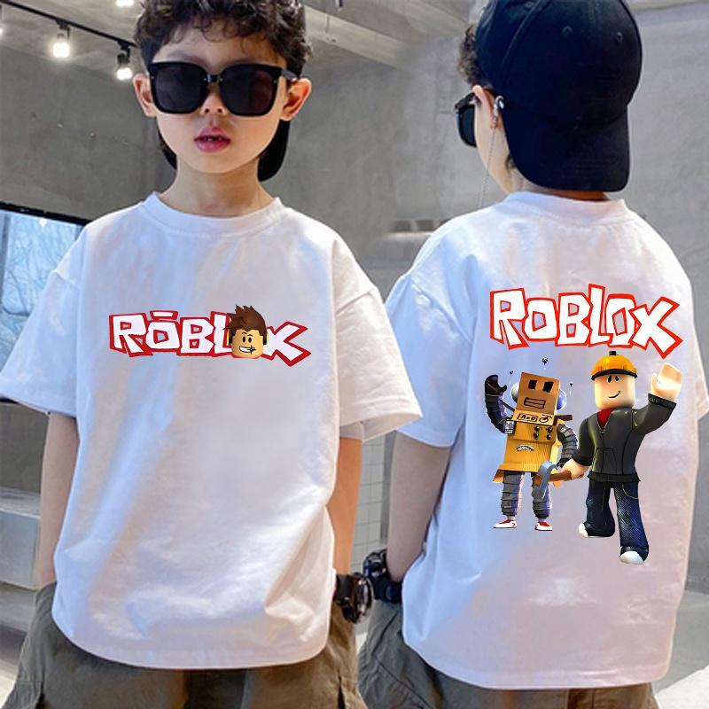 phù hợp nam nữ, in Roblox Build Greater, áo thun thoải mái, Áo T trẻ em