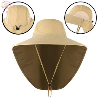 Mũ Chống Nắng Vành Rộng Y.X.I - Nylon Tái Sử Dụng, Điều Chỉnh Được, Chống Nước, Lưới Dệt - Phù Hợp Đi Bộ Đường Dài Và Cắm Trại