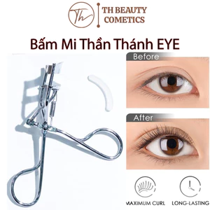 Kẹp Bấm Mi Thần Thánh Milan Siêu Cong Bằng Inox Bấm Êm Tặng Kèm 1 đệm TH beauty cosmetics