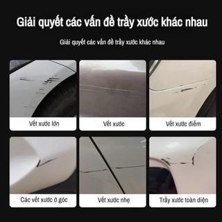[Sửa chữa vết xước nhanh chóng trong 5 phút] Bút sơn ô tô 2 trong 1/Bút phủ màu cho ô tô và xe máy/Bút sửa chữa vết xước đa năng chống gỉ cho ô tô/sơn ô tô xoá vết xước xe