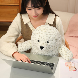 PLUS✨Mới Mô Phỏng Con Dấu Sang Trọng Đồ Chơi Hoạt Hình Con Dấu Động Vật Gối Sang Trọng Búp Bê Gấu Bông Đồ Chơi Nhồi Bông Thoải Mái Cho Bé Phòng Ngủ Sofa Trang Trí Gối Búp Bê Lovey Girl 's Gift
