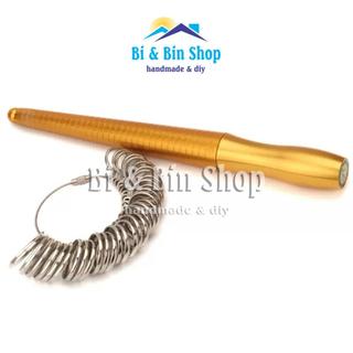Cây Đo Ni Nhẫn Chuyên Dùng Cho Thợ Kim Hoàn Và Thợ Làm Thủ Công Handmade - Bi & Bin Handmade Shop