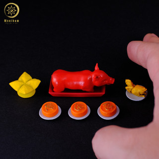 Set 1-4 COMBO 5 - BÀN THỜ  KIM TÀI PHÚC ĐỊA + PHỤ KIỆN