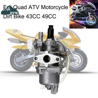 DTW Carb Bộ Chế Hòa Khí Cho 47cc 49cc Bộ Phận Động Cơ Nhà Thơ Bụi Bẩn Xe Đạp Mini Moto ATV Quad Thể Thao