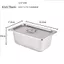 Dụng Cụ Bộ Khay Và Nắp Inox 1/3, 1/9 Khay Thích Hợp Dùng Để Đựng Trân Châu, Thạch, Kem