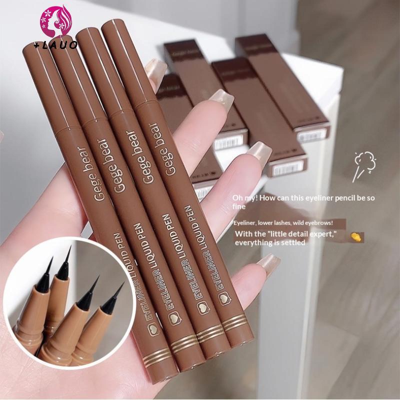 Springevenstar Liquid Eyeliner Bút Chống Thấm Nước Nằm Lâu Dài Silkworm Bút Kẻ Mắt Bút Chì Chống lem Qui Và Mịn Khô Mắt Trang Điểm Springevenstar