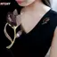 Vintage Thổ Cẩm Hoa Tulip Tím Pha Lê - Quần Áo Thanh Lịch Cho Nữ, Phù Hợp Dự Tiệc và Làm Quà Tặng