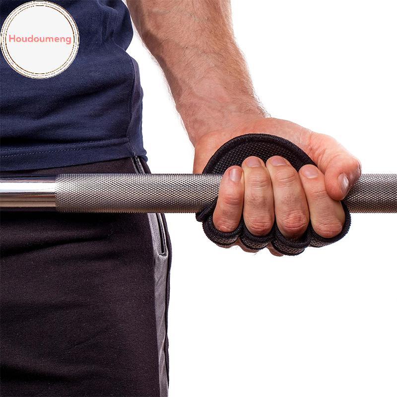 Hodou Cặp bảo vệ lòng bàn tay cho tập gym và cử tạ - Half-finger workout gloves