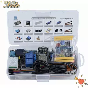 NOTE1 ESP32 Starter Kit, Bộ khởi động bảng phát triển DIY, Phụ kiện Bộ bảng phát triển WiFi tiêu chuẩn học tập chuyên nghiệp