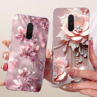 Dành Cho Xiaomi Pocophone F1 Ốp Lưng M1805E10A Hoa Phổ Biến Chanh Mềm Silicon Mỏng Vỏ Bảo Vệ Cho Xiaomi Poco F1 F 1 PocoF1 Vỏ