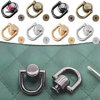 HWETR Phụ Kiện Phần Cứng Hình Chữ D Túi Nhẫn Kẹp Bên Bule Kim Loại Bule Túi Xách Dây Xích Tay Cầm Kết Nối Túi Dây Đeo