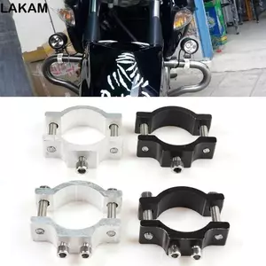 LAKAM 1 Cái Giá Đỡ Đèn Pha Điện Thoại, Khung Tay Lái Xe Đạp Điện Ống Giá Đỡ Đèn Pha Xe Máy, Nhôm Cố Định Chip Phụ Kiện Xe Đạp Kẹp Đa Năng