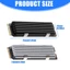 Tấm làm mát SSD Yoo Anodized Nhôm M 2 2280 có lớp hoàn thiện chống ăn mòn trong thời gian dài