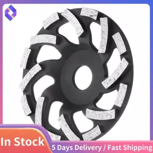 Bánh mài bê tông 5 Inch Arbor 7 / 8 Inch với các đoạn để loại bỏ lớp phủ Epoxy