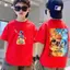 90-14 tuổi, cổ tròn, rộng, tay ngắn, đơn giản, phù hợp, bobbiboy, thiết kế