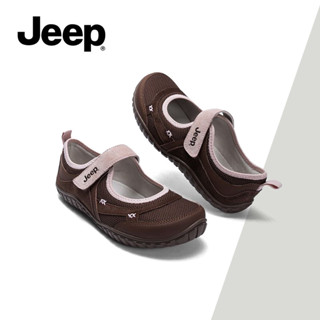 JEEP Sports Mary Jane Giày Nữ Đế Mềm Thoải Mái Tất Cả Trận Đấu Giày Ba Lê