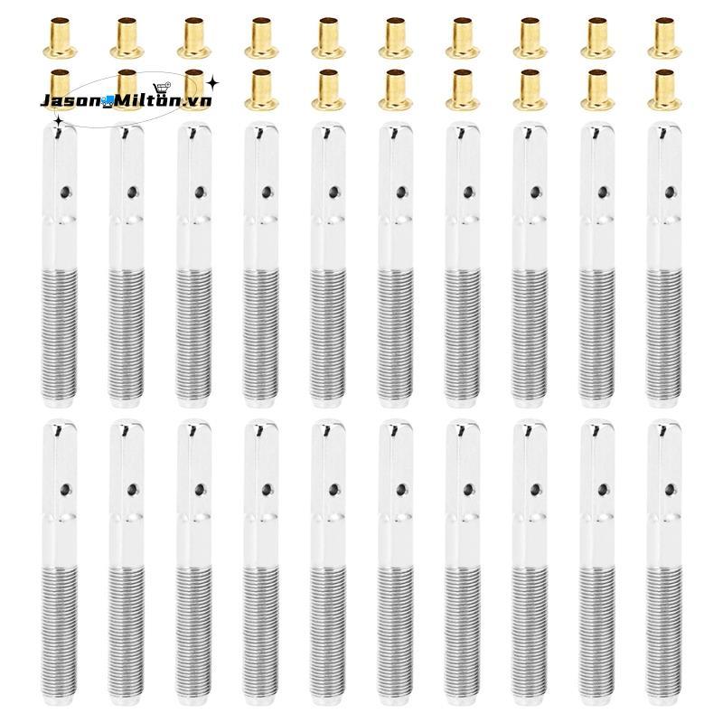 20 Chiếc Lyre Harp Chỉnh Pin Móng Tay Với 20 Chiếc Đinh Tán Bộ Cho Lyre Harp Nhỏ Đàn Harp Nhạc Cụ Dây