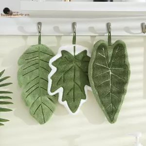 Khăn mềm thấm hút TRTR cho nhà bếp/phòng tắm, khăn treo tiện dụng