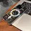 Trẻ em vui vẻ graffiti cho iPhone 17promax trường hợp iPhone 16 dễ thương 15pro trong suốt 14 ý tưởng