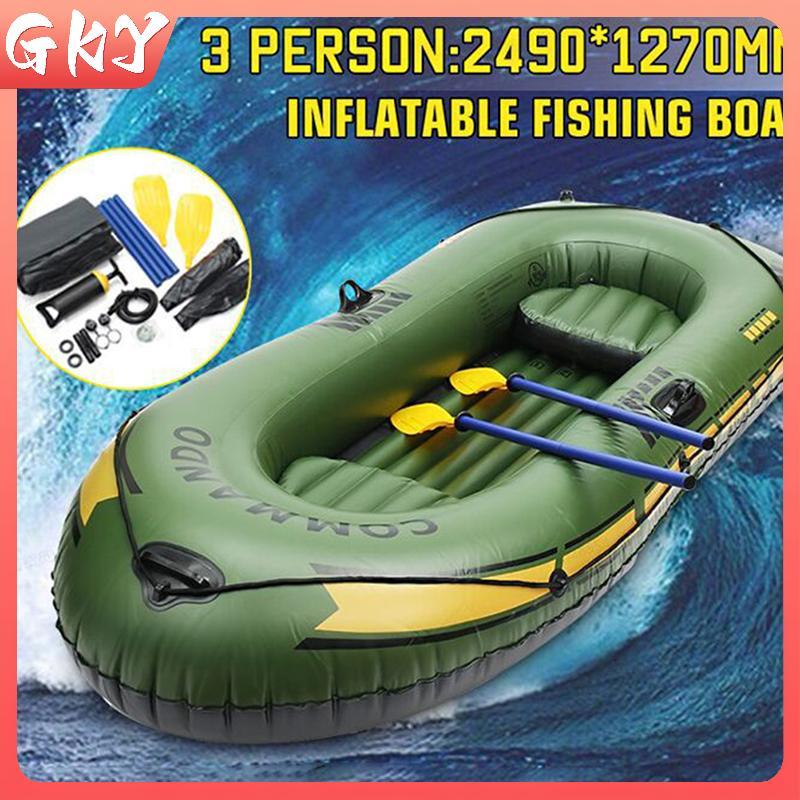 Ghế hơi bơm nước GKY với đệm chống thấm, phù hợp câu cá ngoài trời