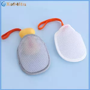XOITU Tắm Làm Sạch Lưới Tạo Bọt Túi Xà Phòng Hai Mặt Thân Tẩy Tế Bào Chết Bọt Biển Phòng Tắm Lưới Xà Phòng Nhà Thơ VN