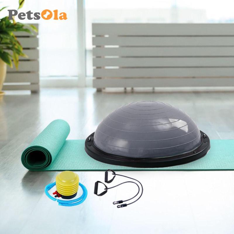 Bóng cân bằng hình bán nguyệt, Huấn luyện viên thăng bằng, Bóng ổn định, Bài tập nửa bóng,