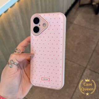 Vỏ Chấm Bi Thời Trang Đơn Giản Tương Thích Cho IPhone 17 11 16 15 12 14 13 Pro Max Air 15 14 16 Plus Họa Tiết Da Toàn Ống Kính Sang Trọng Mới