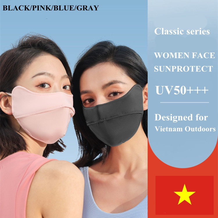 Khẩu trang chống tia UV có thể giặt tái sử dụng thoáng khí tiện lợi