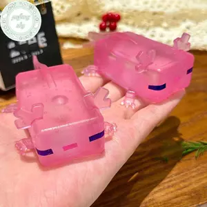 PUSKY Mô Phỏng Mỹ Salamander Bóp Đồ Chơi Chậm Phục Hồi Căng Thẳng Đồ Chơi Trẻ Em Người Lớn Cảm Giác Căng Thẳng Bóp Đồ Chơi Quà Tặng Sáng Tạo VN