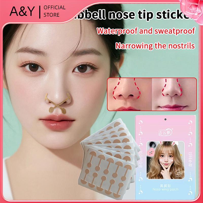 A & Y 50 / 100 Miếng Dán Cosplay Mũi Thu Nhỏ Miếng Dán Trang Điểm Làm Đẹp Vô Hình Để Thu Nhỏ Mũi Cánh Stier Mỹ Phẩm Dụng Cụ Làm Đẹp.