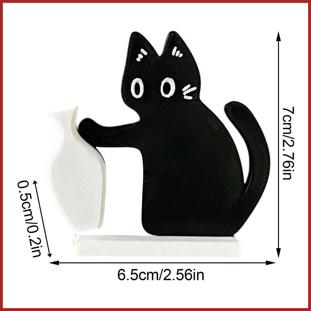 Mèo Whisker Jar Từ Tường Trang Trí Tủ Lạnh Nam Châm Mèo Whisker Giá Đỡ Cho Bản Đồ Lịch Nhà Bếp koapavn
