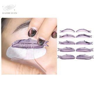 [hatheaven] Que uốn mi silicon khác nhau Que uốn mi Tấm chắn nâng mi Phụ kiện chắc chắn Keo dán miễn phí Que uốn mi Nâng trang điểm quá đẹp