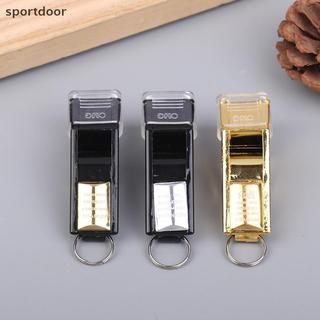 Còi Trọng Tài Chuyên Nghiệp Nhựa, Âm Thanh Lớn, Có Hộp và Dây Buộc - Thiết Bị Huấn Luyện Viên