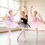 ✿ Trẻ Em Bé Gái Ballet Leotard Đầm Chấm Bi Tutu Balletcore 2 Chiếc Thể Dục Dụng Cụ Ballerina Khiêu Vũ Quần Áo