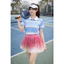 Set thể thao nữ Wil.son - áo ngắn tay phối chân váy loang tập pickleball, tennis, golf