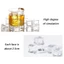 OXXGGKAO Trong Suốt Đá Giả 5 Viên Đá Acrylic Lý Tưởng Cho Đồ Uống Trình Bày Và Chụp Ảnh Thương Mại