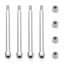 4 4x56mm Thép A-arm Chân 70510 & M3 Đai ốc Ren Bản Lề Chân Cho 1 / 5 Trxs X-Maxx XMAXX RC Xe Nâng Cấp Phần Phụ Kiện