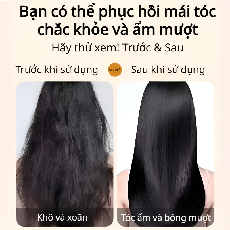 Chất lượng Dầu Xả Peptide Keratin Phục Hồi Tóc Uốnhuộm