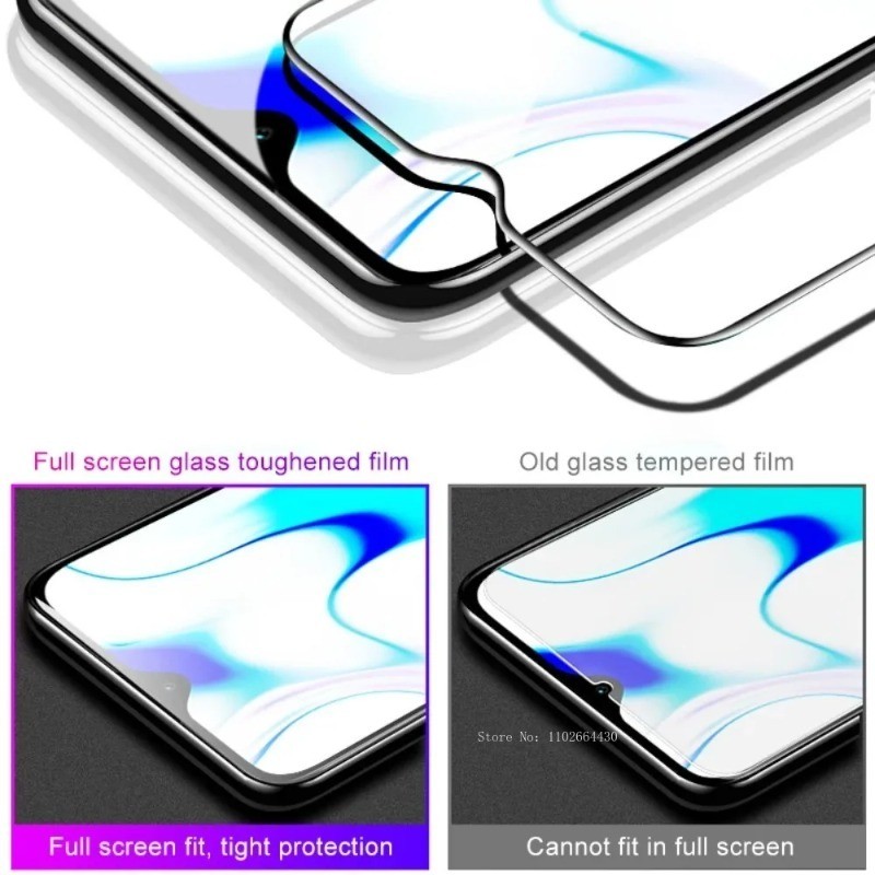 2 Chiếc Trong Suốt Cạnh Đen Kính Phim Cho Samsung Galaxy XCover 7 6 Pro HD Bảo Vệ Màn Hình Điện Thoại Cho Galaxy M53 M52 M51 M42 M40 M36 M35 Chống Gián Điệp Cạnh Đen Kính Cường Lực Phim