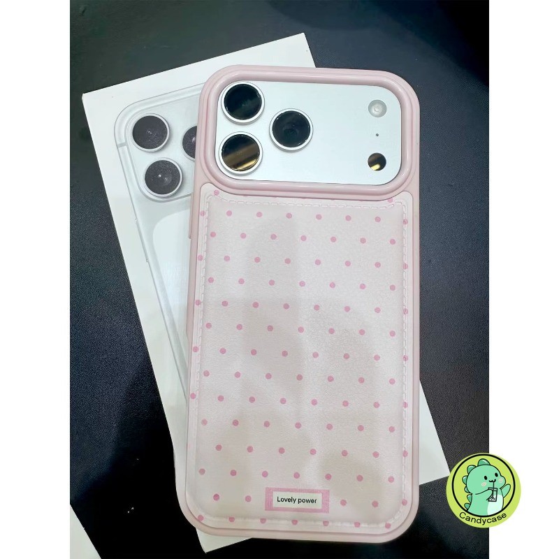 Ốp điện thoại hình chấm bi thanh lịch cho Redmi Note 14 Pro Plus K90 Pro Max K80 K70 Ultra K60 Pro 5G 4G Vỏ da PU Vỏ mềm chống sốc phong cách Ins dễ thương