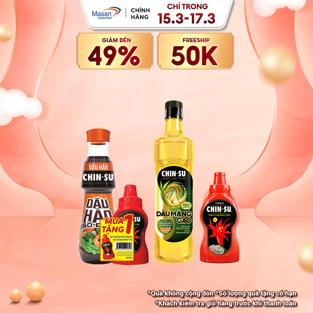 COMBO CHIN-SU GIÒN THƠM ĐẬM ĐÀ - RINH QUÀ CỰC ĐÃ