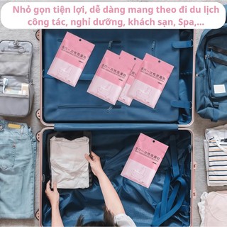 Set 5 Túi Miếng Bọc Lót Bồn Tắm Dùng 1 Lần Dày Dặn An Toàn, Tiện Lợi Khi Đi Du Lịch Công Tác Spa Khách Sạn - SUNND
