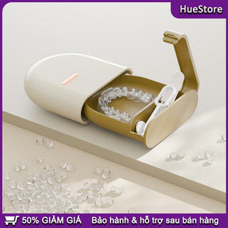 Hộp đựng răng giả mini ABS có nắp chắc chắn Hộp Đựng Khay Niềng Răng，Bao đeo răng，Mini / Nhỏ gọn