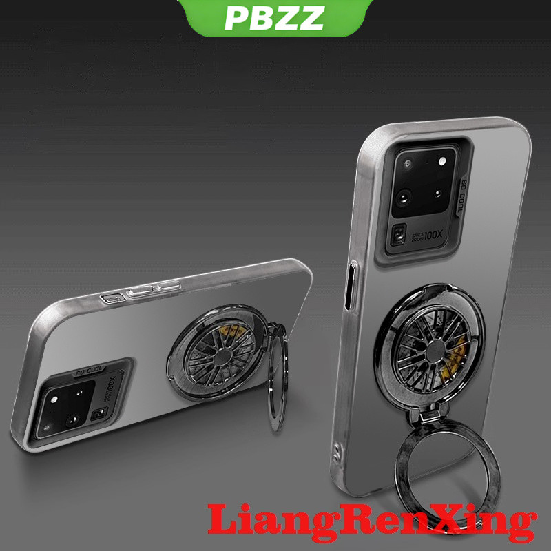 Ốp lưng cho Samsung S20 Ultra Samsung S20 Plus S20 FE S20 Ốp điện thoại Ốp cứng Ốp bảo vệ TPU Ốp chống sốc mịn màng thiết kế mới thẩm mỹ với giá đỡ cho nam con quay hồi chuyển gắn cytlzj01