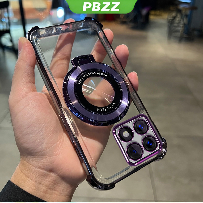 Ốp Lưng Honor x6c x6a x8c x6b x8b x8a 5g HONOR 200 400 pro 200 400 lite 5g Vỏ Điện Thoại Vỏ Mềm Silicon Chống Sốc Thiết Kế Mới Thẩm Mỹ Trong Suốt Có Giá Đỡ SJXWXZJ01