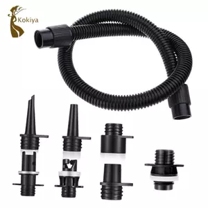 Mái Chèo Ban Bơm Vòi Bơm Hơi Thuyền Van Adapter Điện Máy Bơm Không Khí Ống Chất Liệu EVA Cao Cấp Cho Thiết Bị Thể Thao Dưới Nước