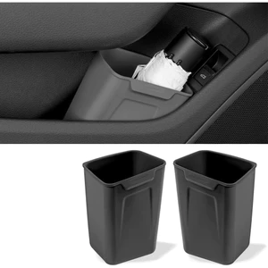 Hộp Bảo Quản Nội Thất Ô Tô Silicon Thùng Rác Ô Tô Có Thể Cửa Bên Tổ Chức Có Giá Đỡ Ô Và Thùng Rác Xe Phụ Kiện