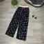 sét Bộ đồ nữ quần họa tiết mèo Kiti +áo phông CROPTOP tăm lạnh -hình nơ loang-chang315888