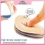 MYPANDA 1 Cặp Miếng Lót Chân Trước Nữ Giảm Đau Chèn Nửa Kích Thước Đế Đệm Chống Trơn Trượt Giày Thoáng Khí Hút Mồ Hôi Miếng Lót Chân.