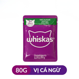[ Thùng 10 Hộp ] Pate Cho Mèo Whiskas 80g - Combo Tiết Kiệm Hộp